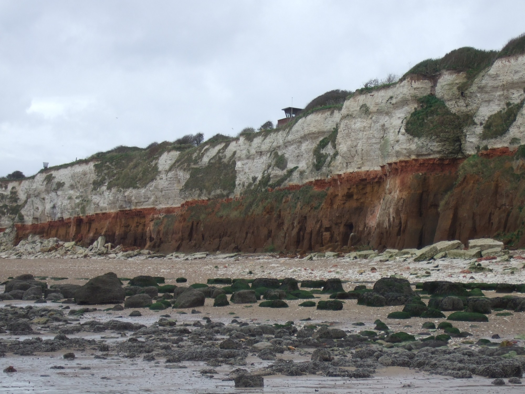 Old Hunstanton Layered Cliffs